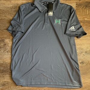 University of Hawaii Adidas Gray Polo